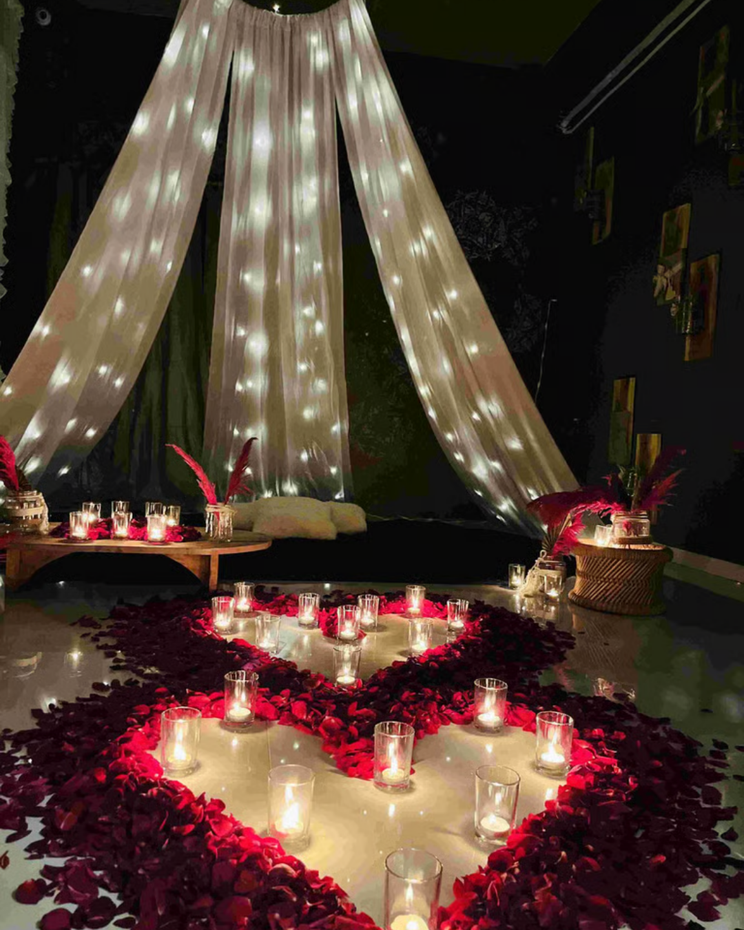 Twin heart decoration Surat